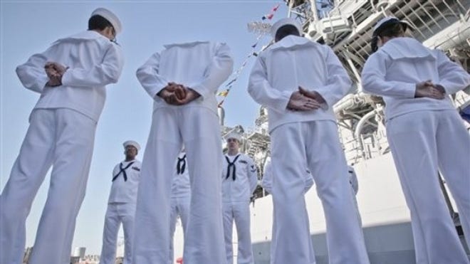 sailors in Black Sea port_060711